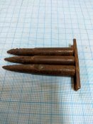 обойма и 3 патрона