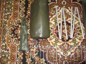 2-х местная армейская палатка, олива, новая, Франция.