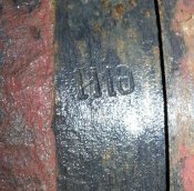 стакан шрапнельника ПМВ с клеймами "Ижорский з-д, 1910 г."