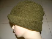шапка оливка.розм.59.