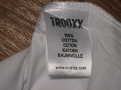 Лот №А2590 Футболки Великобритания оригинал Trooxx х/б с круглым вырезом XL (classic) белая