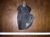 Кобура поясная кожаная для пистолетов ФОРТ-12, ПМ и т.п