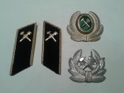 Кокарды, петлицы железнодорожных войск