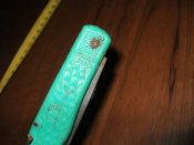 Перочинный складной нож вилка открывалка шило мультитул СССР клеймо петух г. Ворсма