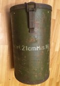 Переноска к 21 cm Mrs.18 тяжелой немецкой гаубице