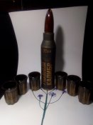 Снаряд сувенирный "Главный калибр"+6 рюмок