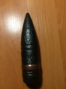 Макет 45-мм. бронебойно снаряда.