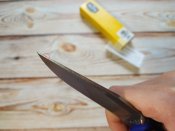 Складной нож от компании Buck модель 110 Slim Hunter Select (Blue) оригинал.