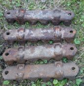 Грунтозацепы Т-34. 4 шт.