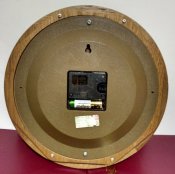 Holz Wanduhr Немецкие дубовые кабинетные часы.
