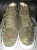 Кеды тактические в камуфляже Flecktarn (Army Sneakers - Mil-Tec, Германия). р.45