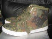 Кеды тактические в камуфляже Flecktarn (Army Sneakers - Mil-Tec, Германия). р.45