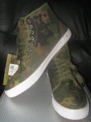 Кеды тактические в камуфляже Flecktarn (Army Sneakers - Mil-Tec, Германия). р.45