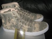 Кеды тактические в камуфляже ACU (Army Sneakers - Mil-Tec, Германия). р.43