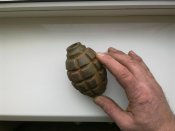 ММГ "Ф",на ПМВ,плюс запал,в родной краске!