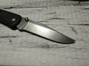 Складной нож от компании Buck knives. Серия Slim Hunter® Select. Модель 0110BKS1-B (Black). Оригинал