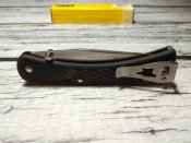 Складной нож от компании Buck knives. Серия Slim Hunter® Select. Модель 0110BKS1-B (Black). Оригинал