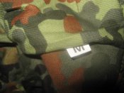 Панама с широкими полями в камуфляже флектарн. Flecktarn