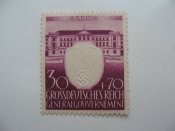 Марка Третий Рейх Генералгубернаторство 1943 год