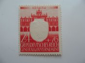 Марка Третий Рейх Генералгубернаторство 1943 год