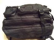 Тактический многофункциональный рюкзак 25L черный