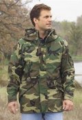 парка и штаны US Army cold weather ECWCS woodland