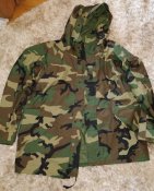 парка и штаны US Army cold weather ECWCS woodland