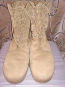 Берцы армия США летние облегченные песочные (пустынка) McRae Footwear. р.8.5W (лот №4)