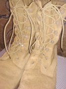 Берцы армия США летние облегченные песочные (пустынка) McRae Footwear. р.8.5W (лот №4)