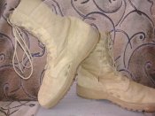 Берцы армия США летние облегченные песочные (пустынка) McRae Footwear. р.8.5W (лот №4)