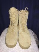 Берцы армия США летние облегченные песочные (пустынка) Rocky 789 Hot Army Combat Weather Boot р.7.5W
