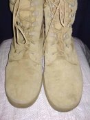 Берцы армия США летние облегченные песочные (пустынка) Rocky 789 Hot Army Combat Weather Boot р.7.5W