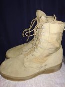 Берцы армия США летние облегченные песочные (пустынка) Rocky 789 Hot Army Combat Weather Boot р.7.5W