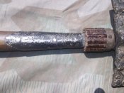 Складная лопатка с чехлом