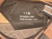 Лот №АО 0012 Сандали армии Великобритании All Terrain Suede Sandals р. 11