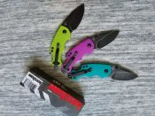 Складной нож от компании Kershaw. Модель Shuffle Teal BW. Оригинал.