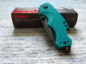 Складной нож от компании Kershaw. Модель Shuffle Teal BW. Оригинал.