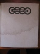 Auto-Union - книга об автогонках в Рейхе