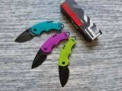 Складной нож от компании Kershaw. Модель Shuffle Lime BW. Оригинал.
