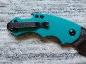 Складной нож от компании Kershaw. Модель Shuffle Lime BW. Оригинал.