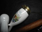 Личные вещи солдата Вермахта (трубка, зажигалка, нож).