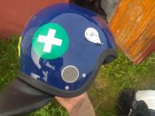 Шлем противоударный британской полиции Guardian MK 2 без забрала 10