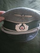 Фуражка немецкая офицерская