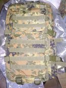 Рюкзак 36л штурмовой "Assault" от фирмы Mil-Tec (Германия). Новый. Камуфляж Флектарн flecktarn