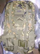 Рюкзак 36л штурмовой "Assault" от фирмы Mil-Tec (Германия). Новый. Камуфляж Флектарн flecktarn