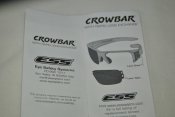 Очки ESS crowbar (subdued logo)(Новые, Оригинал, США) (1 шт.)