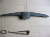 Германская саперная кирка на ПМВ (клеймо)