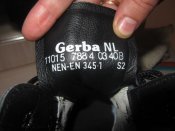 Полуботинки армии Голландии Gerba. Размер 240