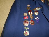 Парадная форма майора ВВС (ИТС) с медалями и значками