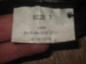 Лот №А1255 Перчатки черные зимние МК 2 р. 7